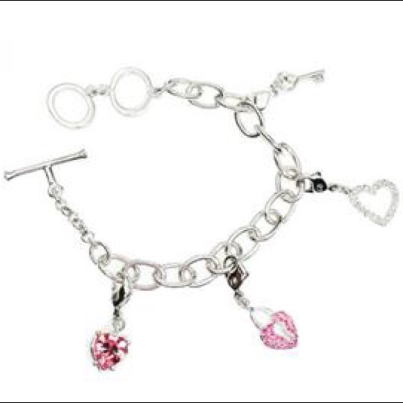 Swarovski lock cheap and key bracelet